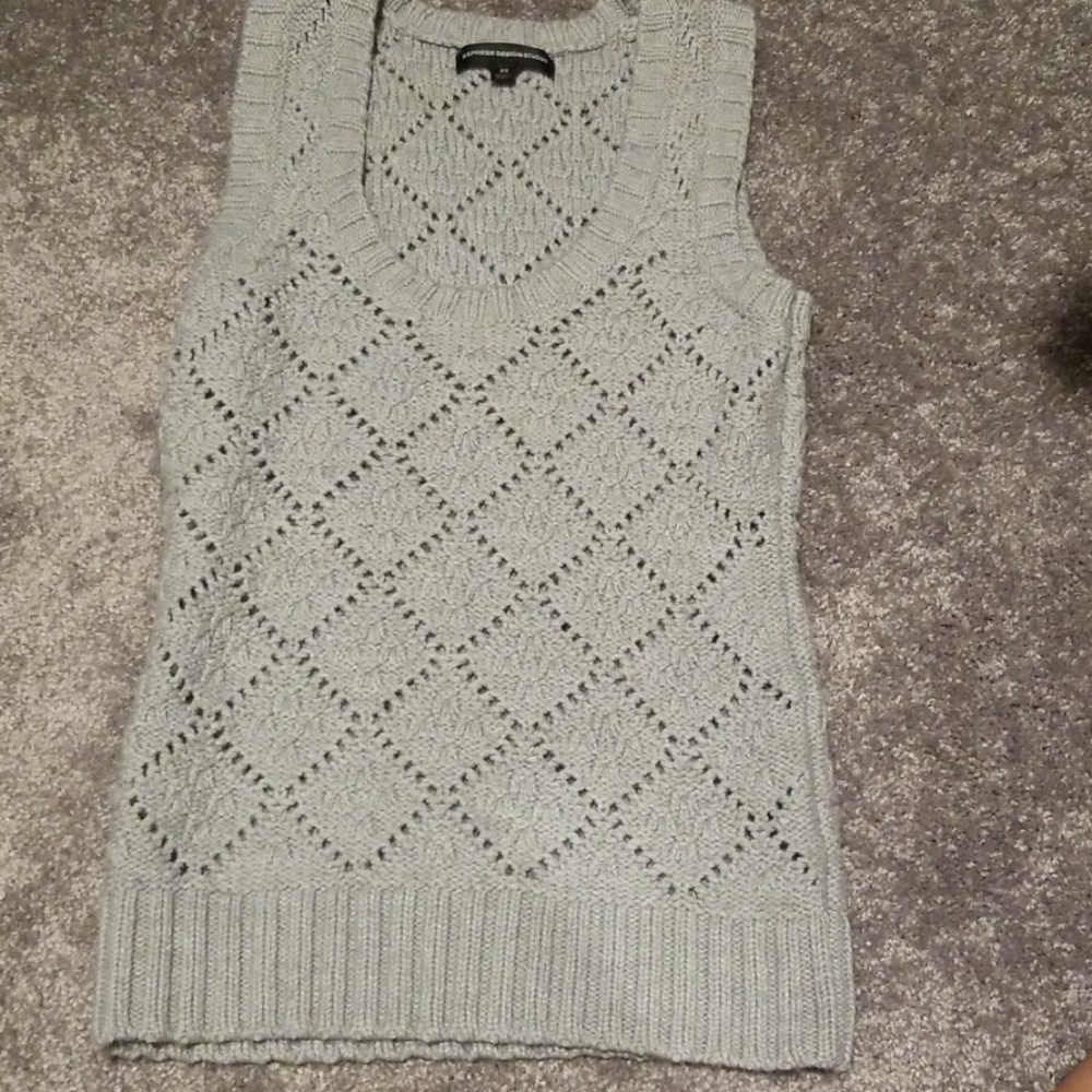 Express sweater vest